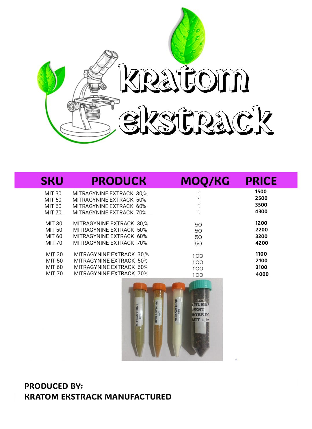 Kratom Ekstrack 